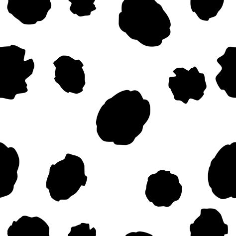 Dalmatian spots template clip art