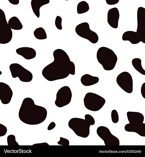 Dalmatian spots template vector