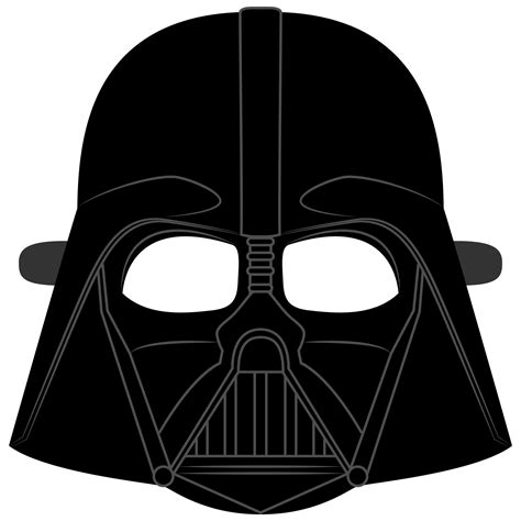 Darth Vader Helmet Template Downloads