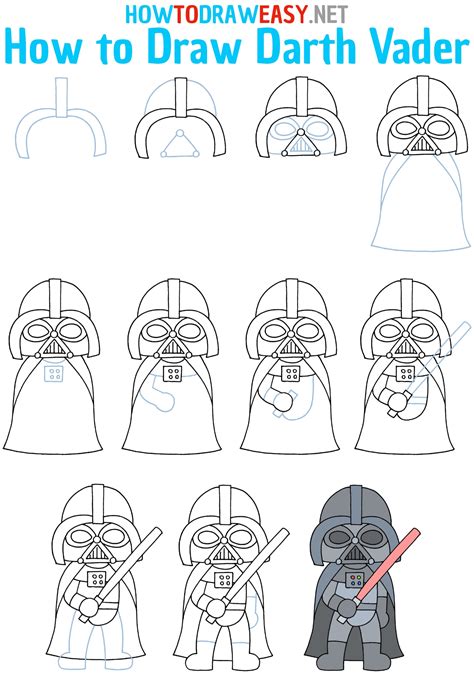 Darth Vader Helmet Template Step by Step Guide