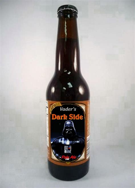 Darth Vader's Dark Side Dip Food Label Template