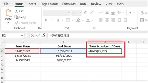 Date Calculations Tips in Excel