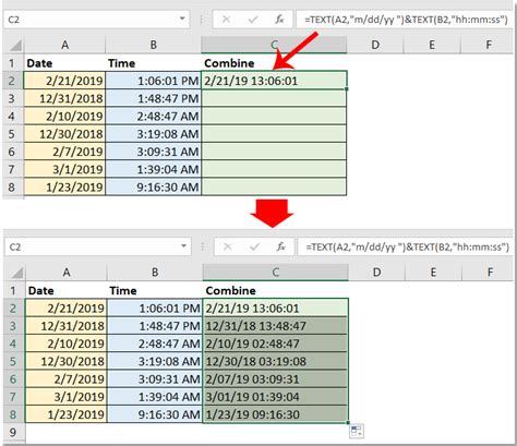 Date and Time Formatting in Excel Example 5