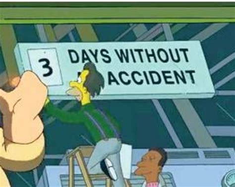 Days Without Incident Meme Template Examples