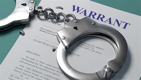 Dealing with an Arrest Warrant