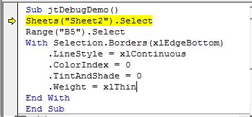 Identifying the Problem in VBA