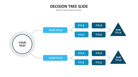 Decision Tree Slide Template for Effective Presentations