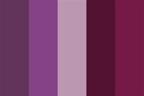 Deep Berry Shades Color Combinations