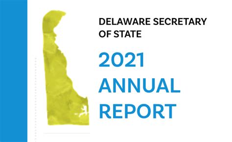 Delaware Annual Report