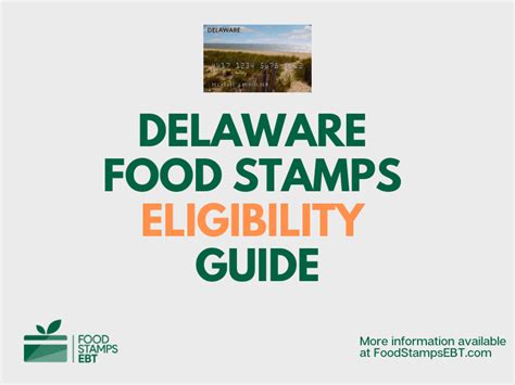 Delaware Food Stamps Application