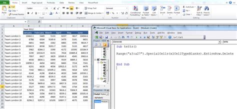 Delete Columns using SpecialCells Method