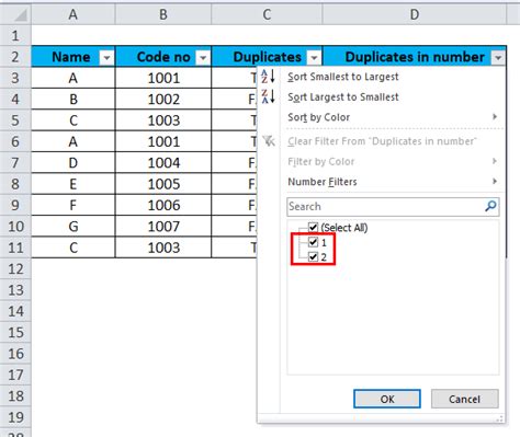 Method 2: Using Formulas to Delete Duplicates