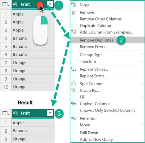 Using Power Query to Delete Duplicates