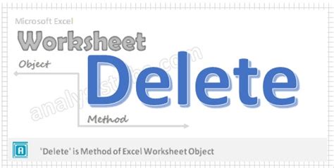 Delete Worksheet Method