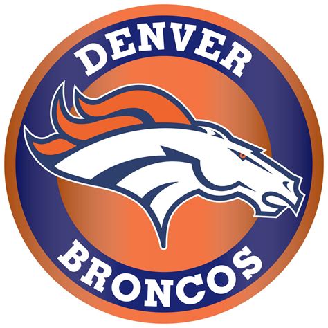 Denver Broncos Logo Stencil Printable