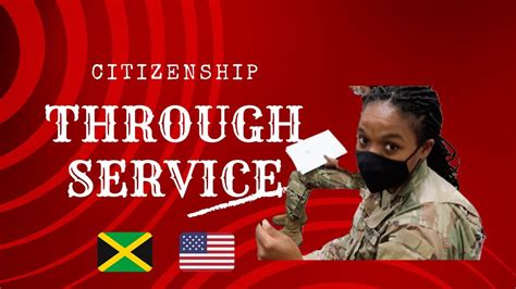 Derivative citizenship through military service