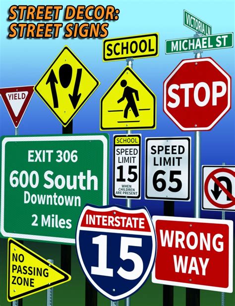 Designing Printable Street Signs