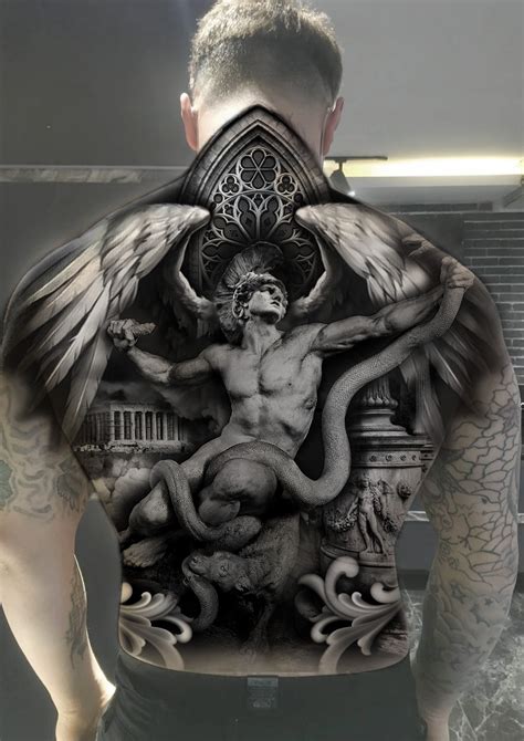 Designing Your Greek God Back Tattoo