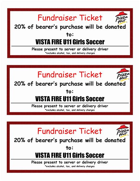 Designing an Effective Fundraiser Ticket Template