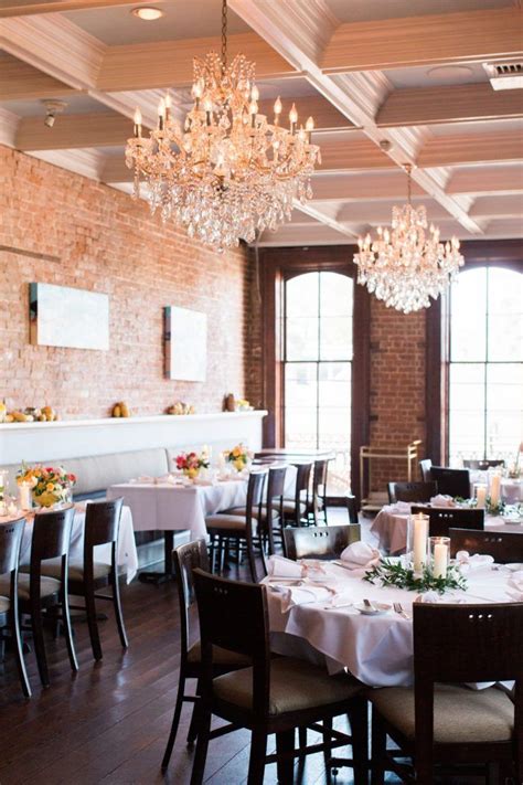 Couple at a restaurant, getting married