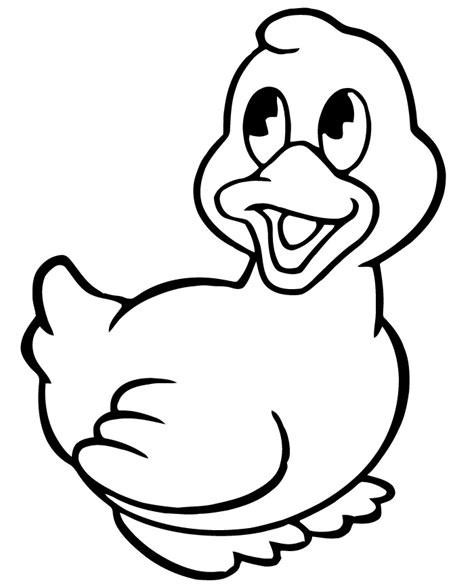 Detailed Duck Template