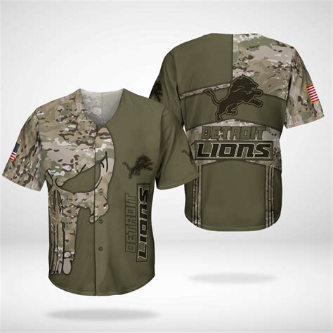 Detroit Lions Military Jersey Design