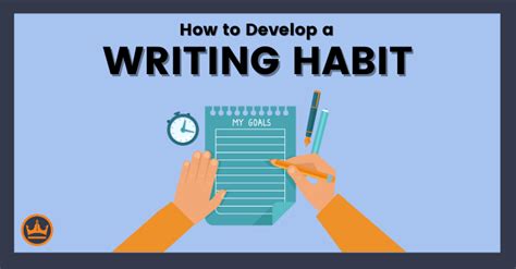 Developing a Writing Habit