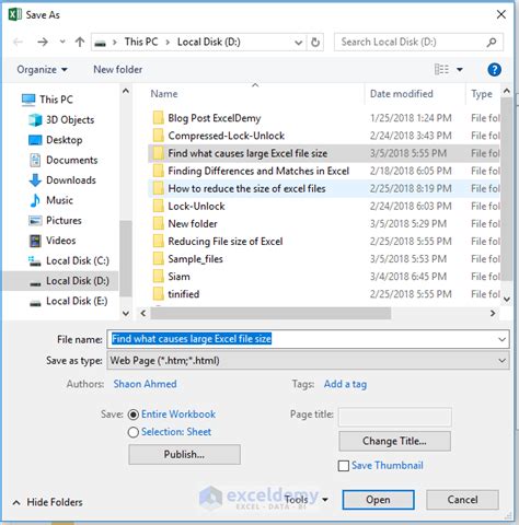 Diagnosing Large Excel File Sizes Made Easy