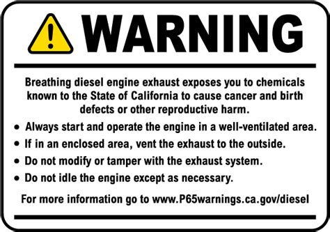 Diesel Engine Safety