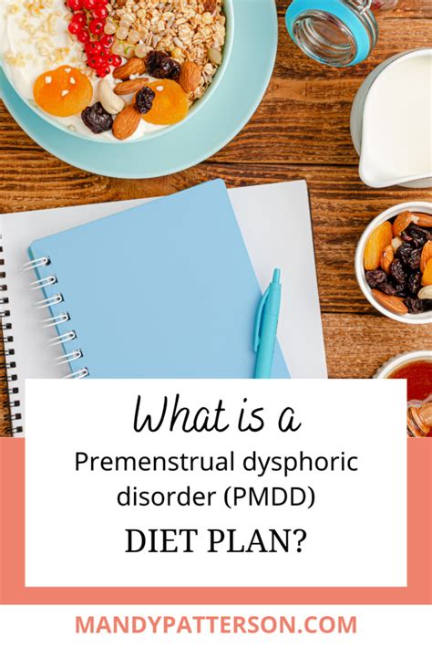 Description of Dietary Changes for PMDD