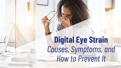 Digital Eye Strain Causes and Symptoms