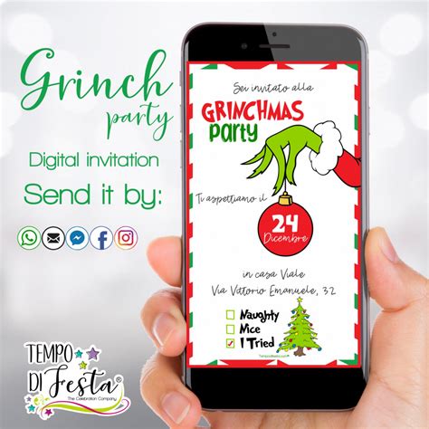 Digital Grinch Template Example