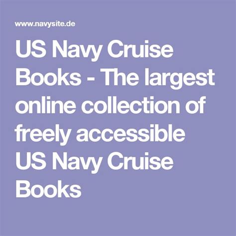 A digitized Navy cruise book on a computer screen