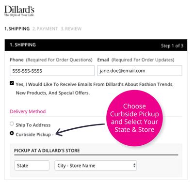 Tips for Using Dillard's Pick Up Made Easy