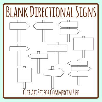 Directional Sign Template by Canva