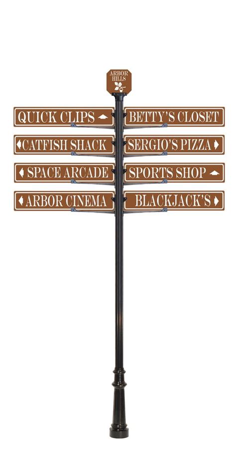 Directional Street Signs