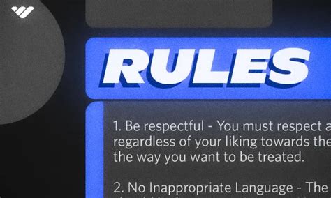 Community Guidelines for Discord Servers