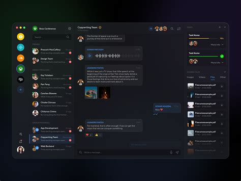 Discord intro templates design