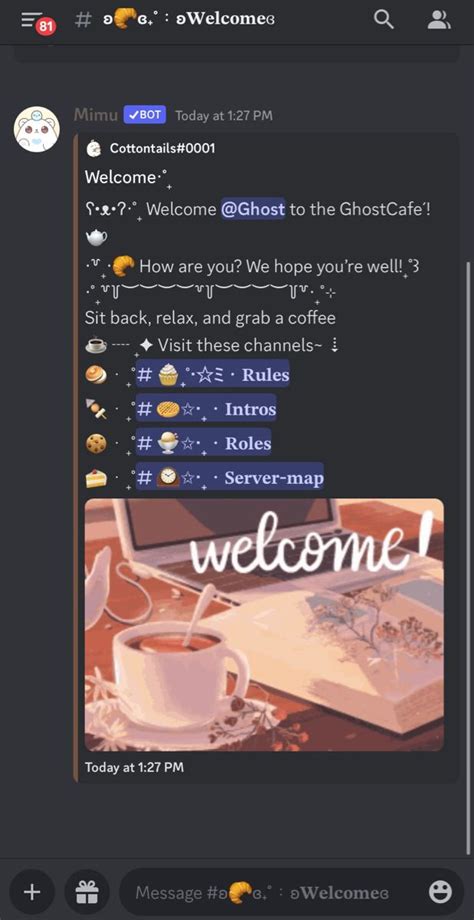 Discord Welcome Ideas