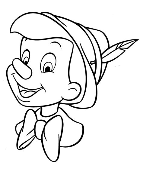 Disney Character Outline for Kids