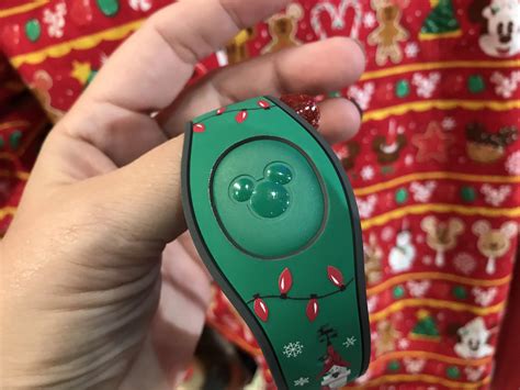 Disney Christmas Magic Bands Designs