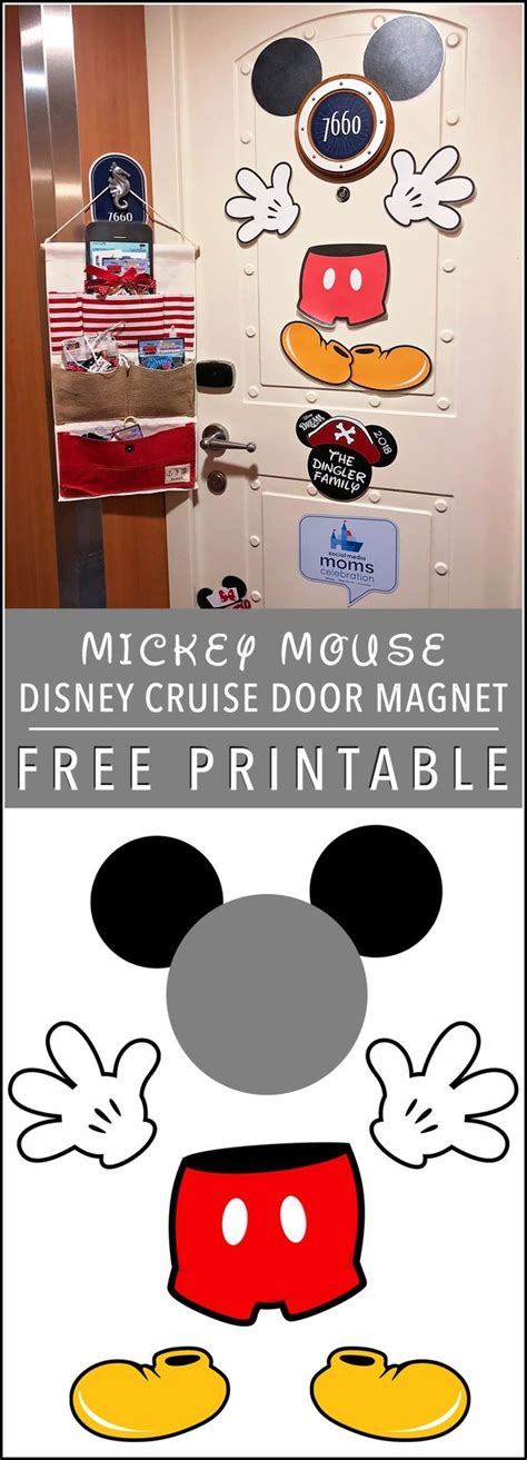 Disney Cruise Door Printable Templates