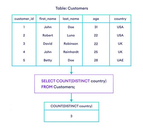 Distinct Count Example