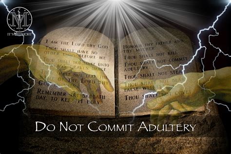 Do Not Commit Adultery Printable