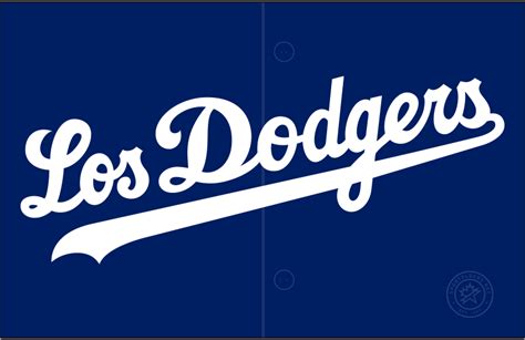 Dodgers logo template 10