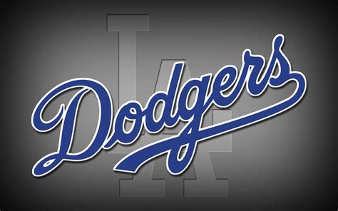 Dodgers logo template 4