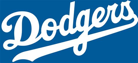 Dodgers logo with text template