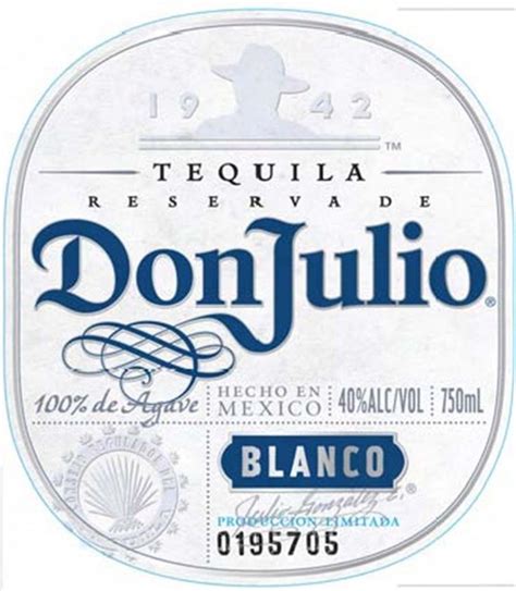 Don Julio Label Templates