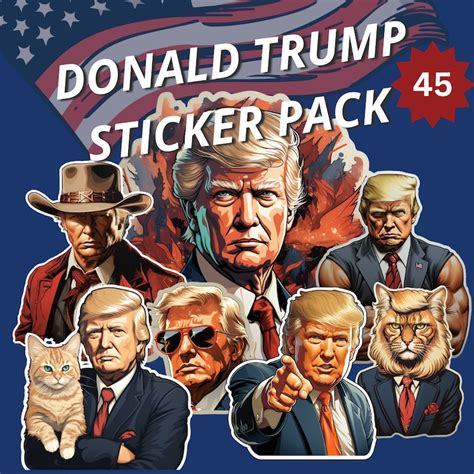 Donald Trump Stickers Fun