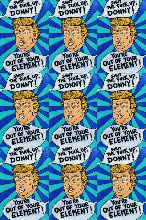 Donald Trump Stickers Satire